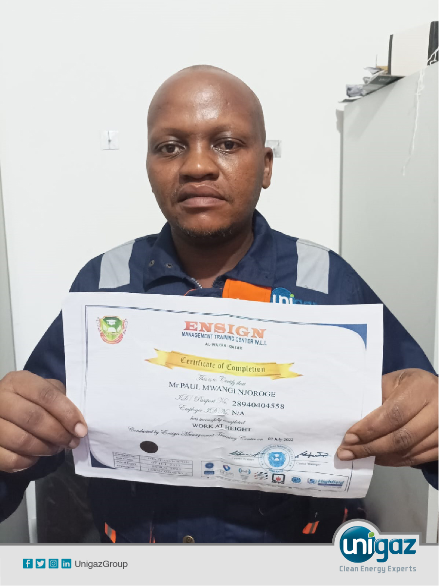 Unigaz Qatar embarks on a safety training journey Unigaz